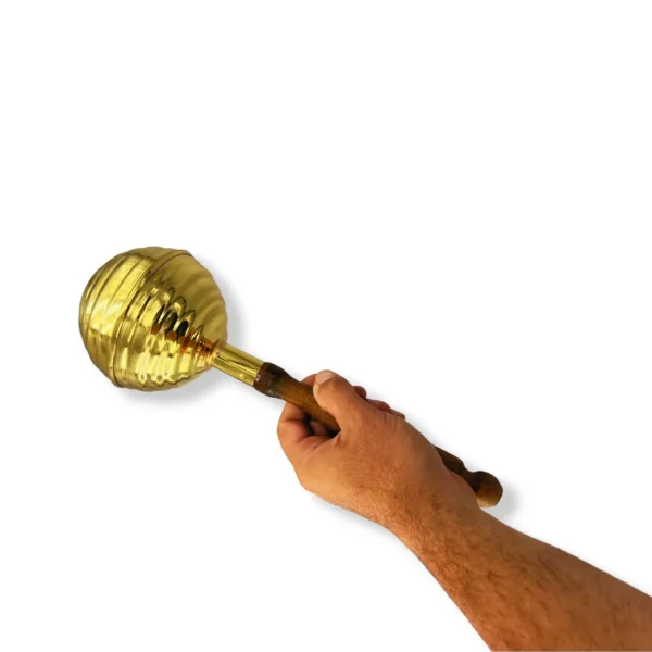 XERÉ XANGÔ DOURADO BOLA - Imagem 3
