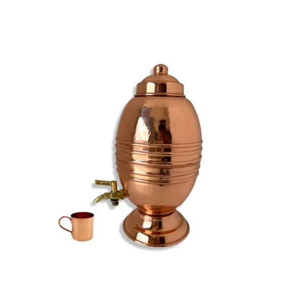 TONEL EM COBRE ESTANHADO 5L