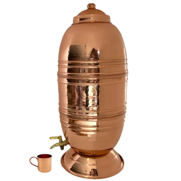 TONEL EM COBRE ESTANHADO 10L